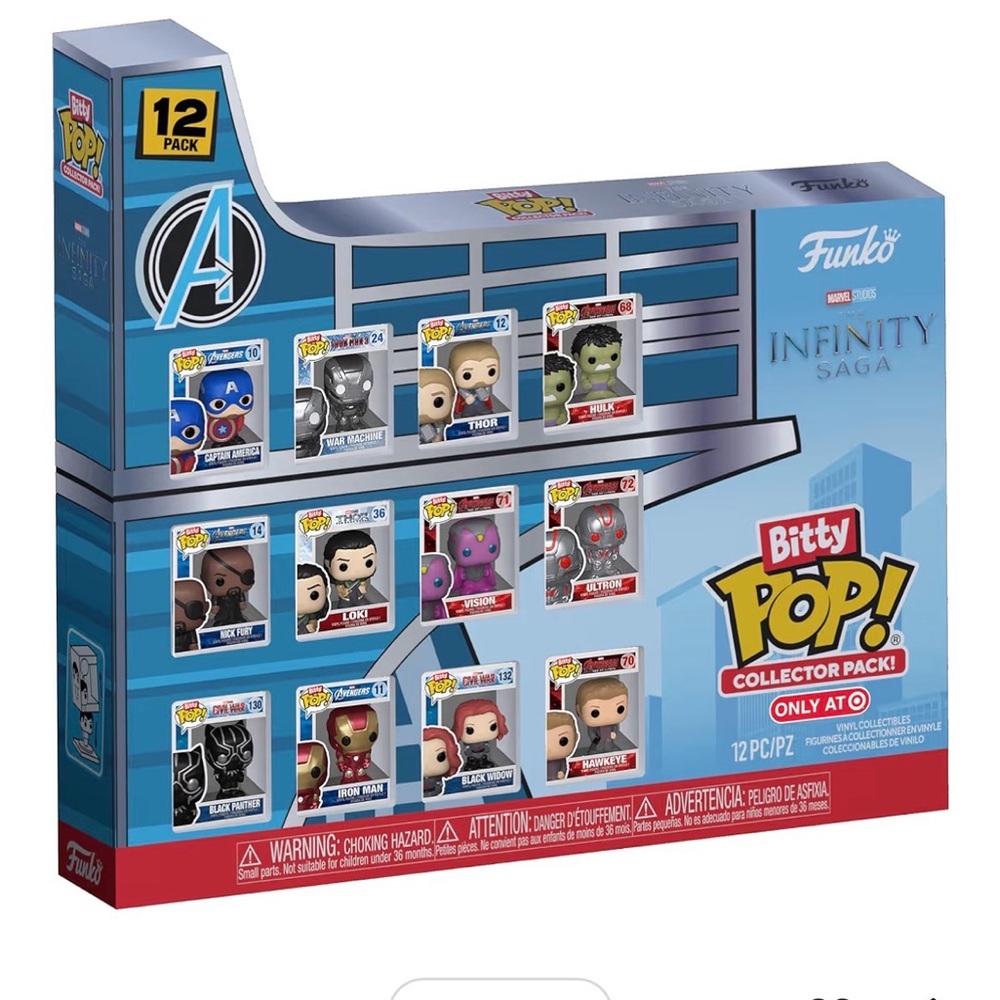 Funko Bitty Pop! Marvel Infinity Saga 12-Pack